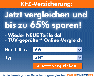 KFZ-Versicherungsvergleich - Jetzt den kostenlosen Versicherungsvergleich für Ihre KFZ-Versicherung machen und dabei jede Menge Geld sparen