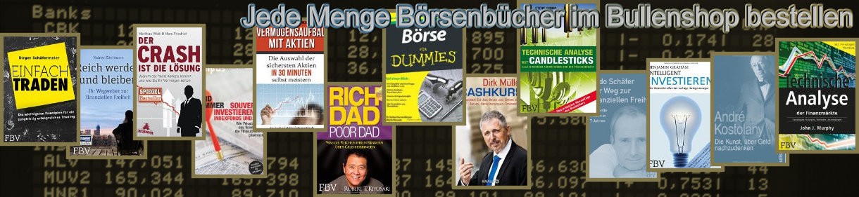 Bullenshop - Jede Menge Bücher aus der Rubrik Börse & Finanzen